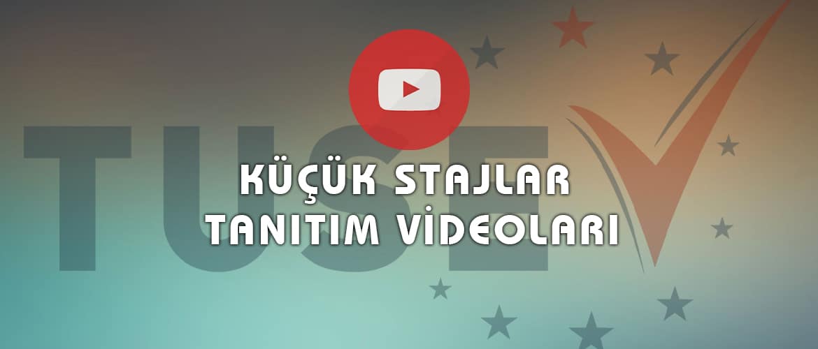 Küçük Stajlar Konu Tanıtım Videoları yazı resmi