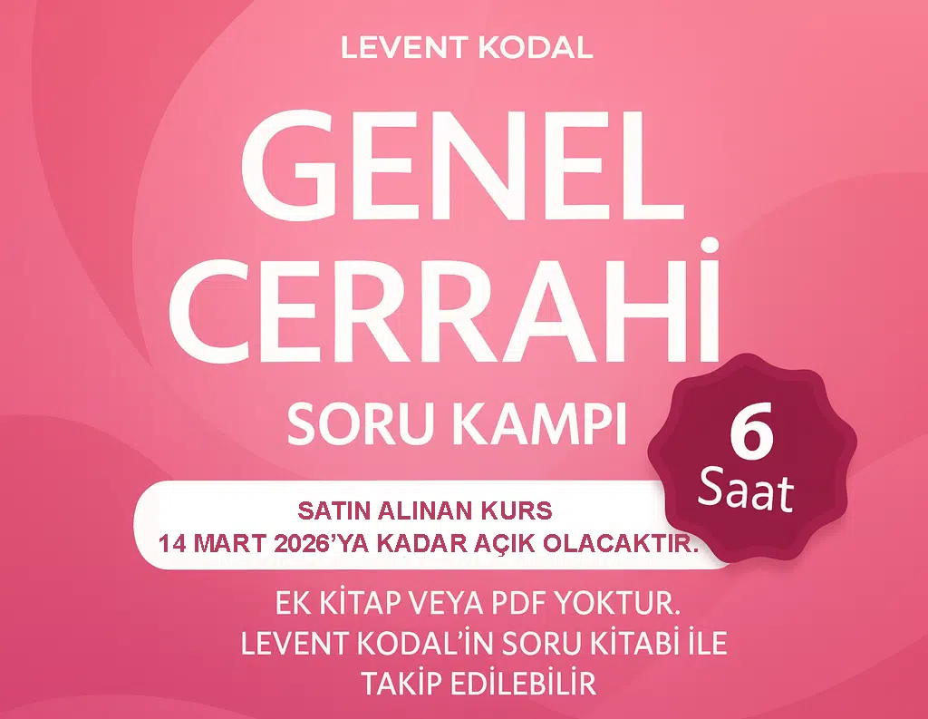 GENEL CERRAHİ SORU KAMPI